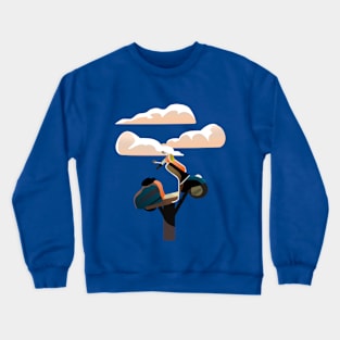 Sky Motor Crewneck Sweatshirt